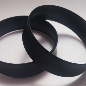 Ebony Wood Tunnels Ear Plugs Handmade Wooden Ear Plugs Organic Gauges PAIR 5 mm-90 mm 4 g-3 1/2&quot;