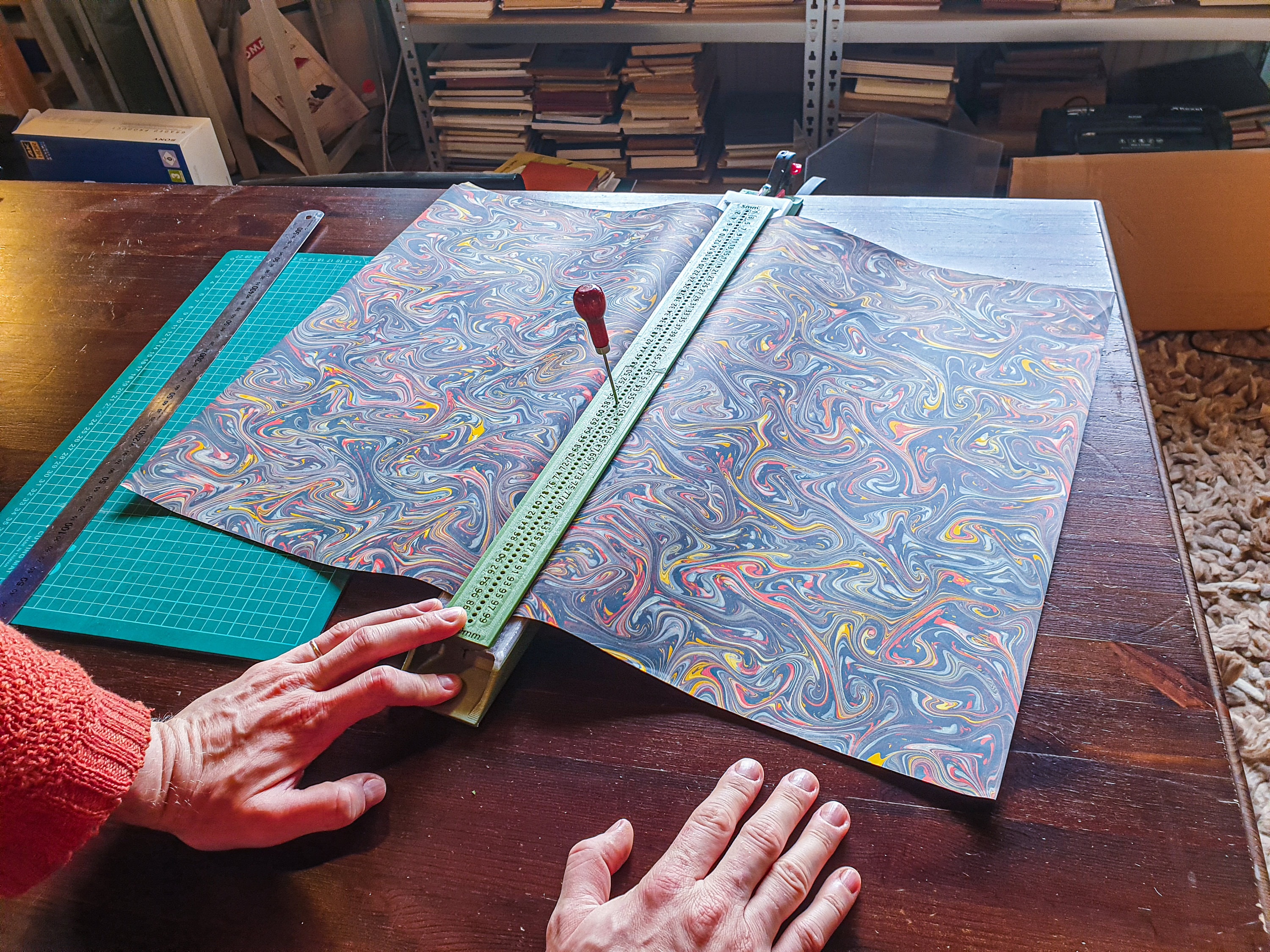 Advanced Signature Punching Tool for Bookbinding with an Awl Etsy