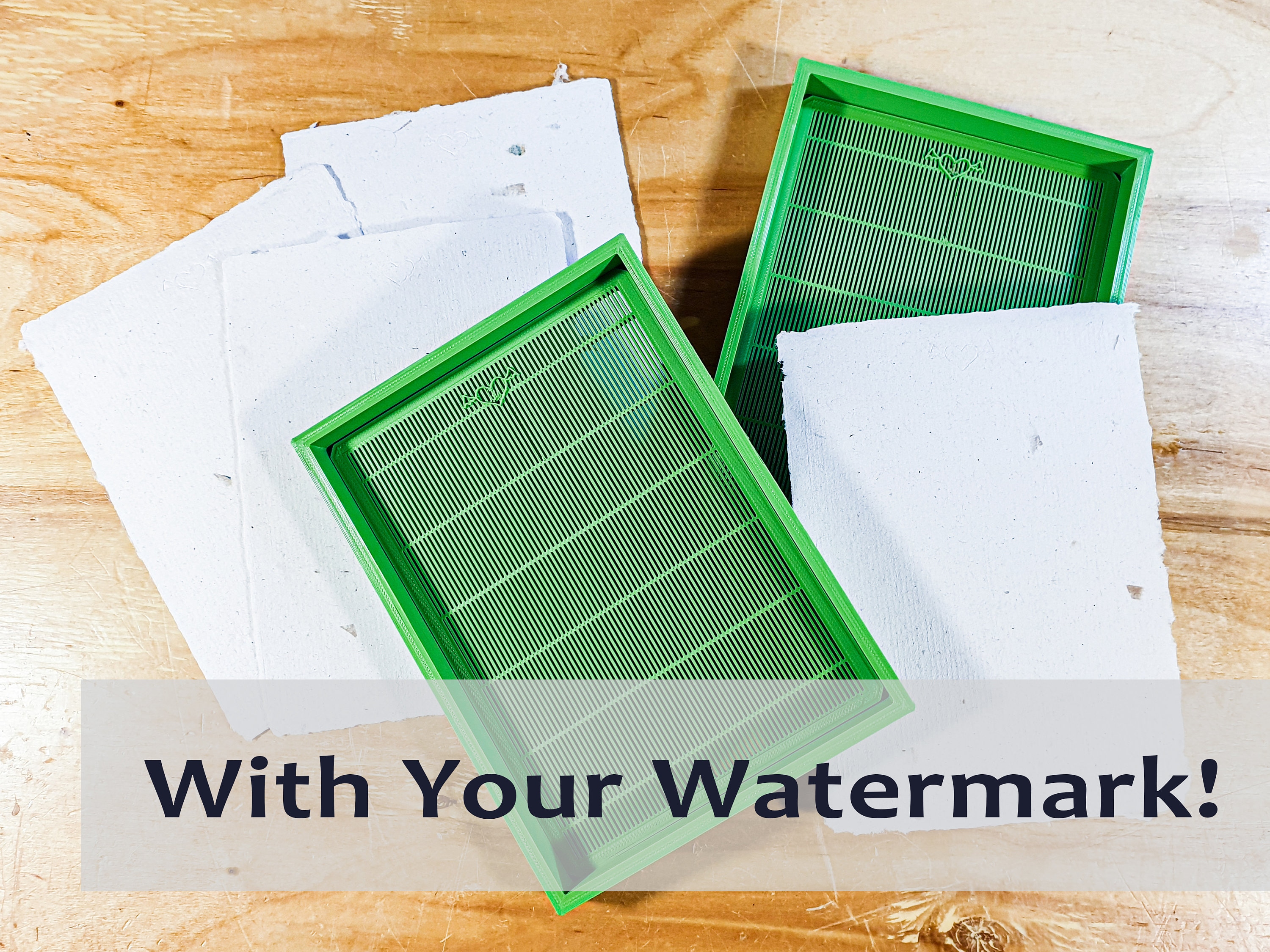 Laid Paper Basic Papermaking Mold and Deckle Mark II Etsy