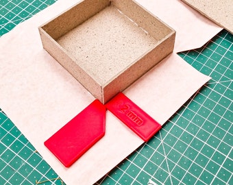 Boxmaking - Template for Turn-Ins (3d-printed)