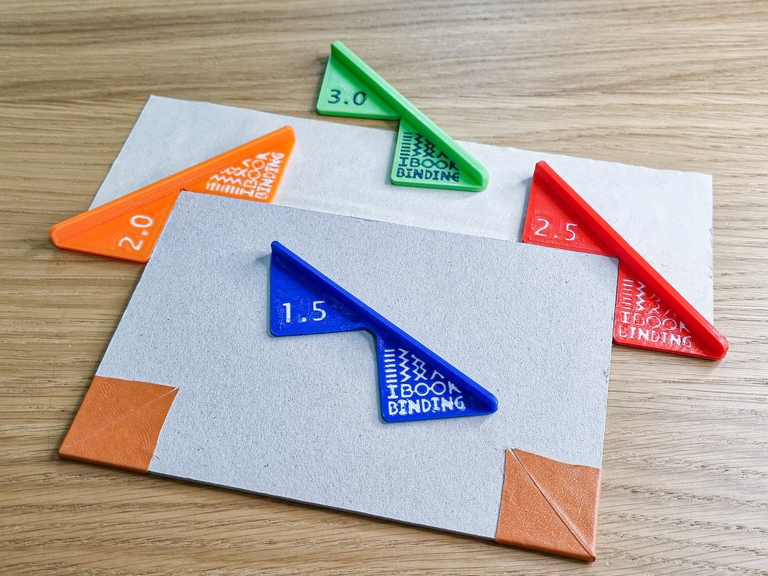 4x Corner Cutting Tool for Bookbinding, Cartonnage, Box Making