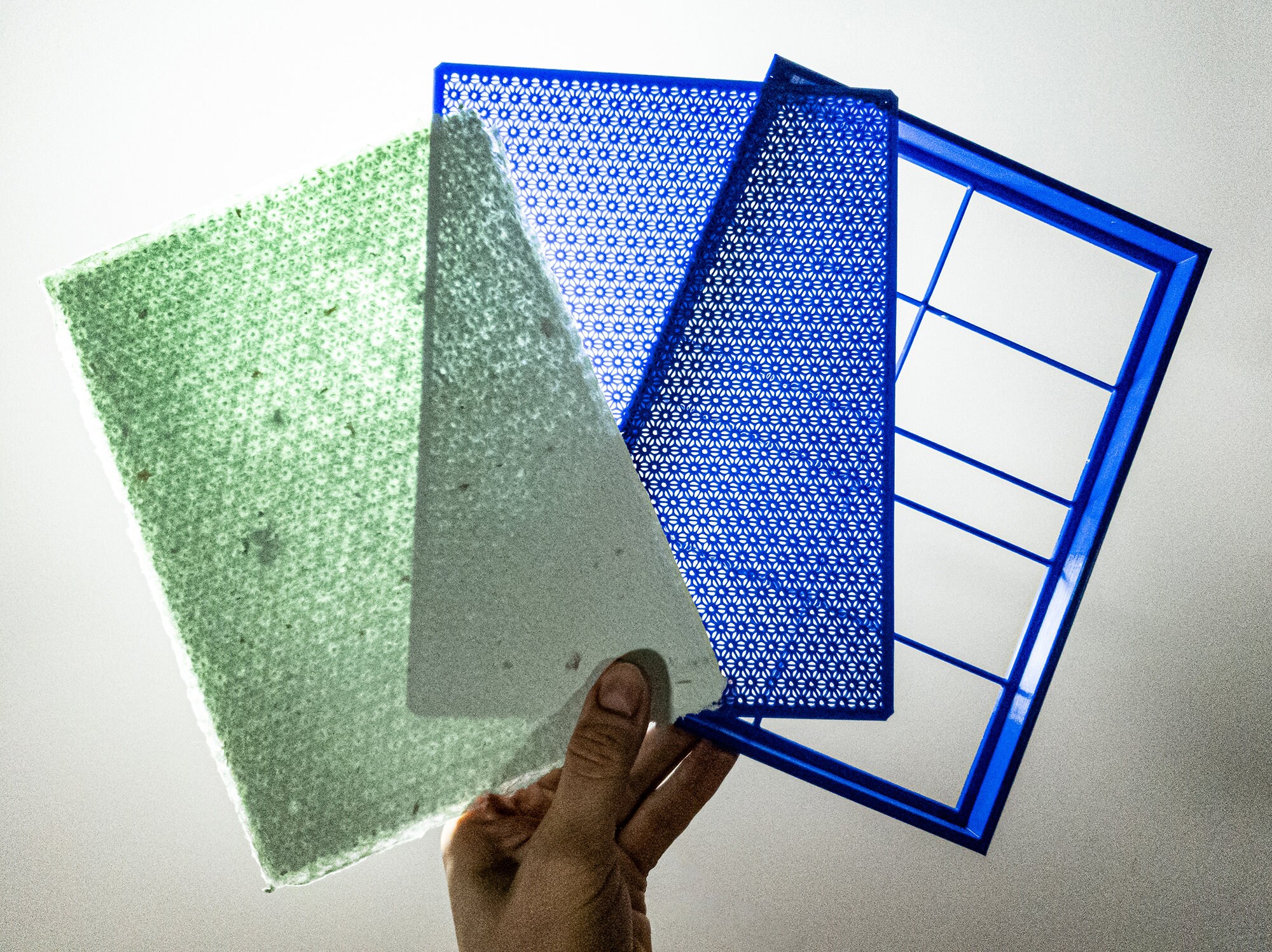 Laid Paper Basic Papermaking Mold and Deckle (mark II, 3d-printed ...