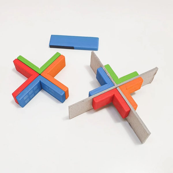 4x Magnetic Corner Clamps (90-degree, 3d-printed, Mark III)