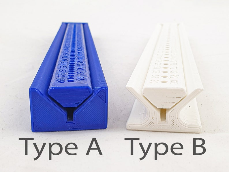 Bookbinding Set 3B: Section Punching Cradle Type B Corner Cutting Jigs Corner Clamps for Boxmaking 3d-printed, Mark II image 3