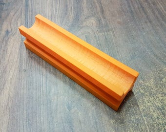 5x5 cm Spine Rounding Tool with 4 Grooves (Rondzetblok / Rundeholz, 3D-Printed)