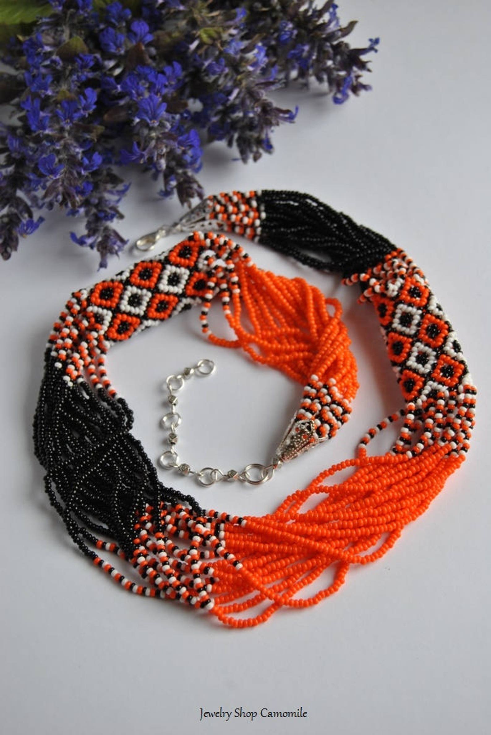 Ukrainian necklace Ukrainian jewelry gift Ukrainian gerdan Etsy