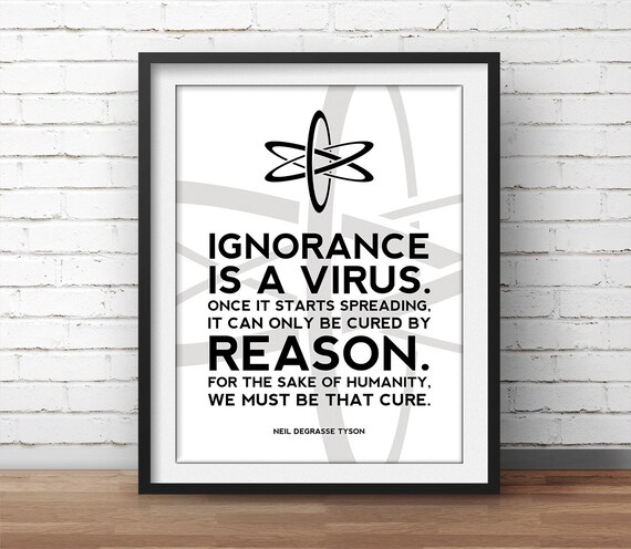NEW Science Space Physicist Classroom Motivational POSTER Neil deGrasse Tyson