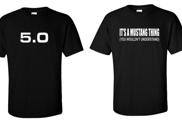 mustang shirts