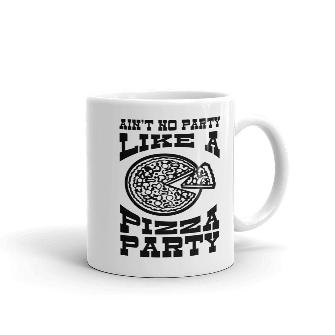 Pizza Party Mug / Pizza Mug / Pizza Coffee Mug / Pizza Coffee Cup / Ain