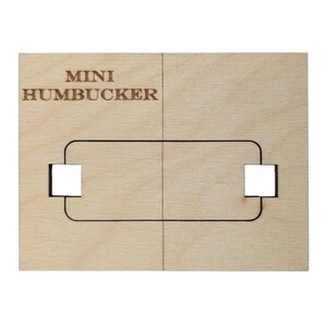Mini Humbucker Routing Dimensions Mini Humbucker Routing Template. CNC Laser Cut Baltic Birch, Guitar ...