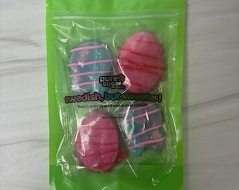 Swedish but, Sweeter! Hard Candy Coated Swedish Gummies