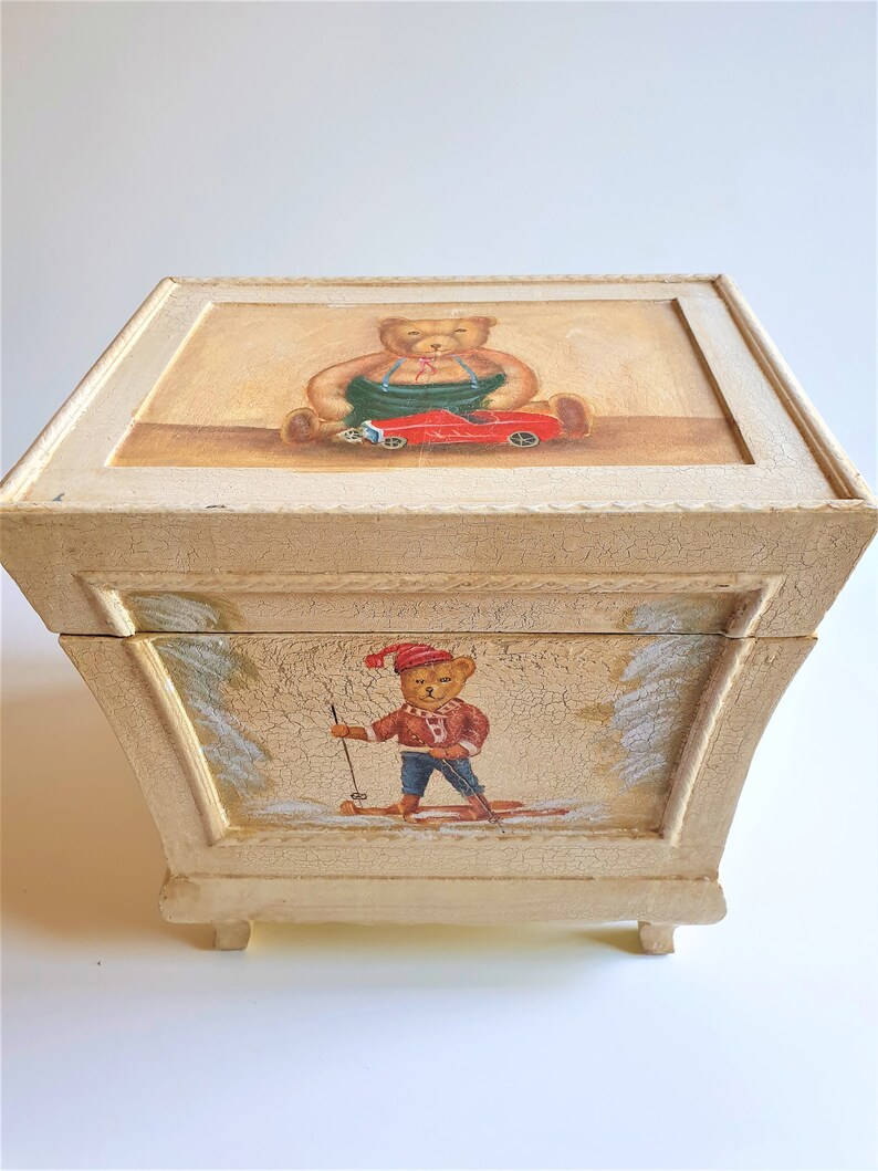 Wooden Storage Box With Lid Wooden Box Newspaper Magazine Etsy