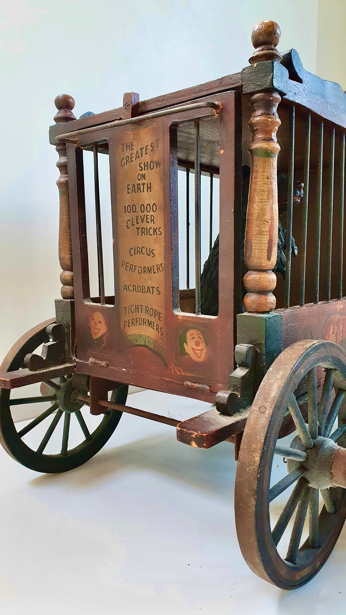 Large Vintage BARNUM & BAILEY Circus Wagon With Elephant - Etsy