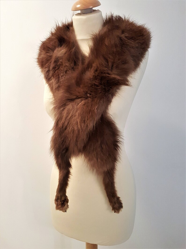 ??tole de fourrure vintage des ann?�es 1920 Vintage vol?� - Etsy France