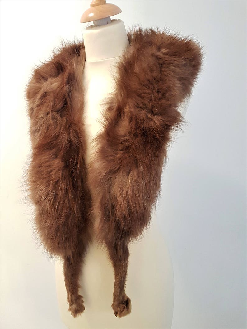 Vintage Fur Stole 1920s Vintage Stole Luxurious Fur Wrap - Etsy