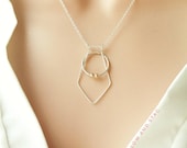 Etsy cheap ring necklace