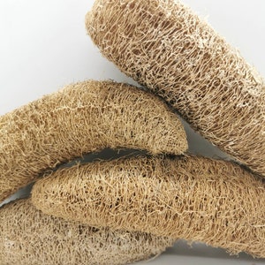 100% Natural Selection of Body Exfoliating Products. Loofahs, Hemp Gloves and Bamboo Body Straps. Suitable for Vegans image 5