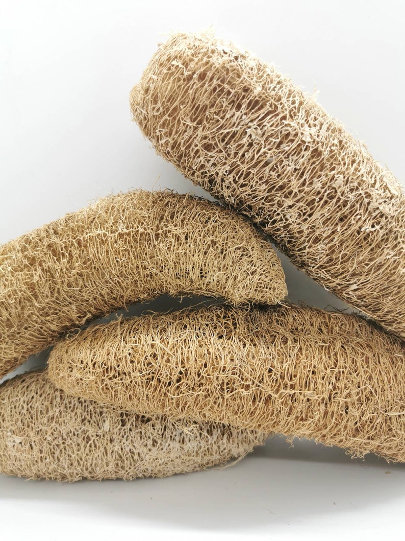 100% Natural Selection of Body Exfoliating Products. Loofahs, Hemp Gloves and Bamboo Body Straps. Suitable for Vegans image 5