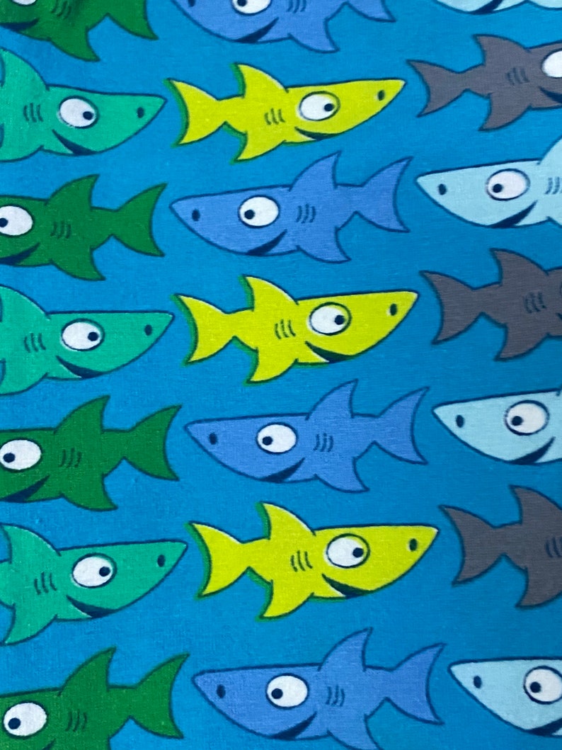 Pump pants sharks blue green size 50/56 image 6