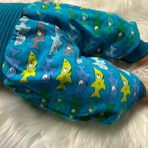 Pump pants sharks blue green size 50/56 image 1