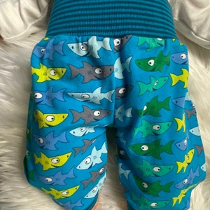 Pump pants sharks blue green size 50/56 image 2