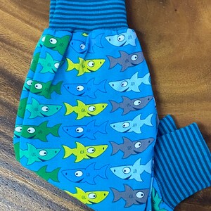 Pump pants sharks blue green size 50/56 image 4