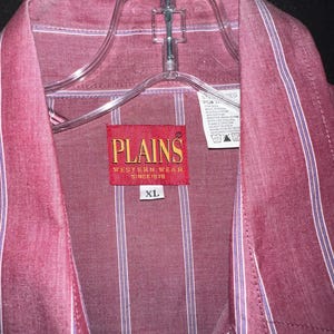 camisa vintage western