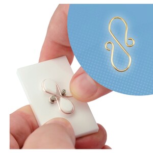 Artistic Wire S-HOOK Clasp Jig, Finding Form Jewelry Making Tool