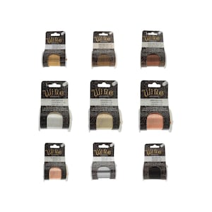 BeadSmith Lacquered Tarnish Resistant Wire – Half Hard Jewelry & Craft Wire, Multiple Gauges