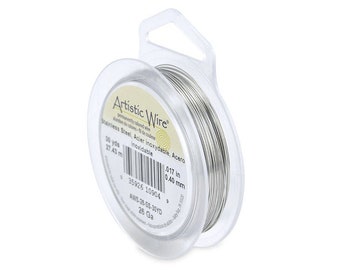 Stainless Steel Artistic Wire - 26 Gauge Tarnish Resistant Wire - 30 Yards