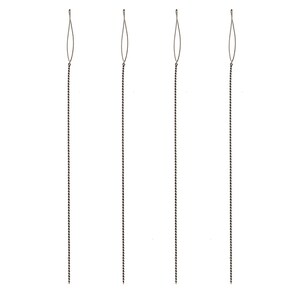 Basic Elements, Heavy Collapsible Eye Beading Needles, 2.25in - 4 Needles