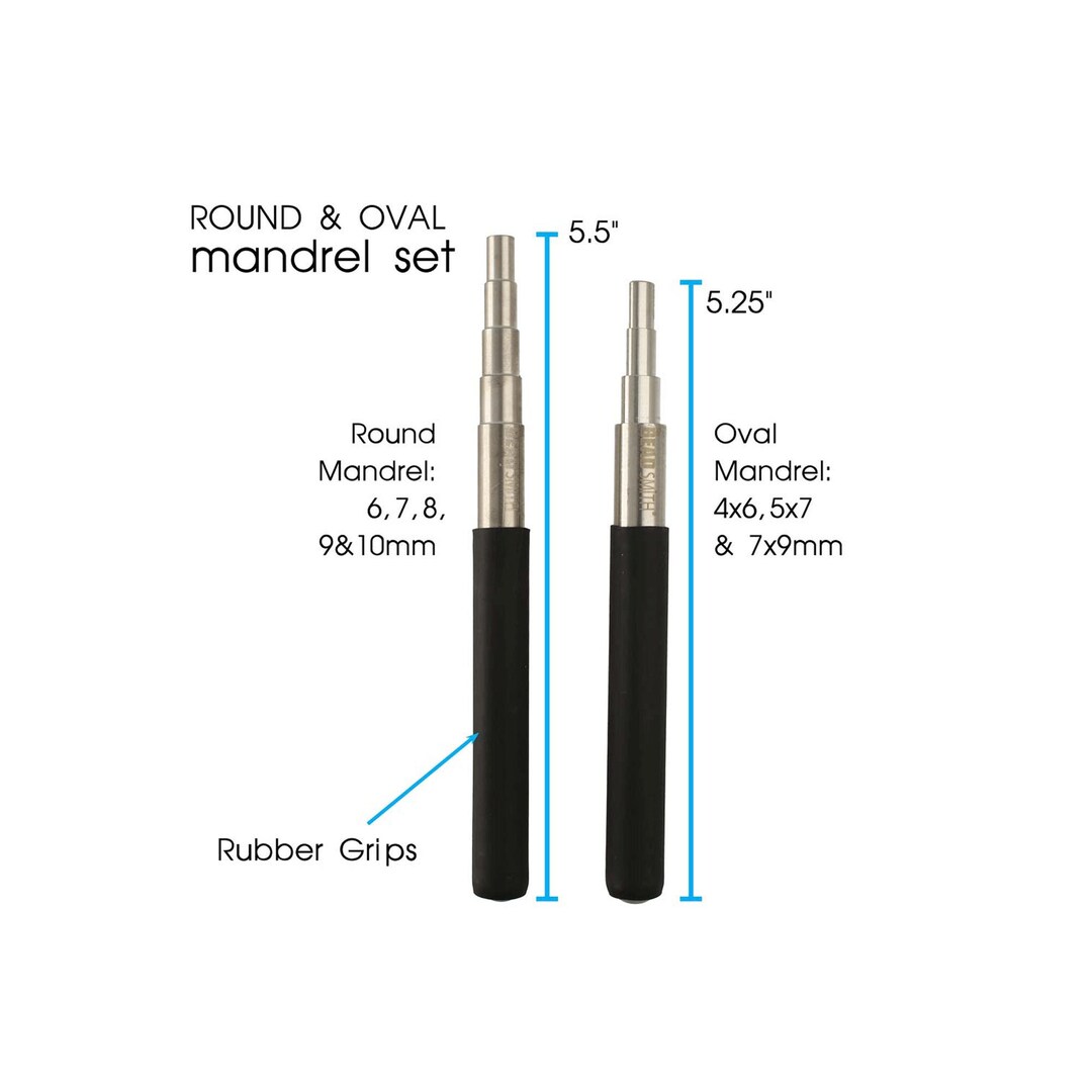 5step Round & 3step Oval Mandrel Craft Wire Tool Set Etsy