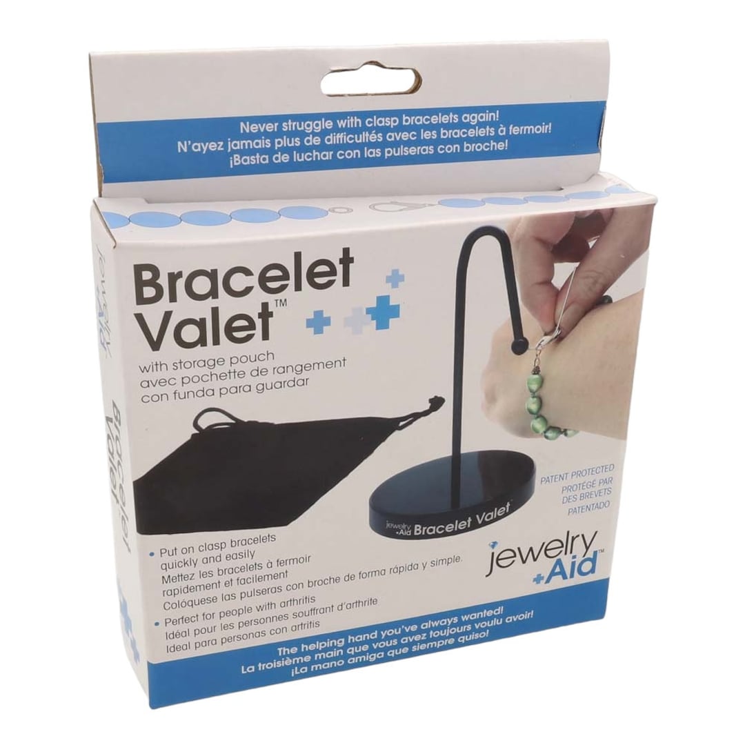 Beadsmith Bracelet Valet by Jewelry Aid Easily Put on Clasp Bracelets