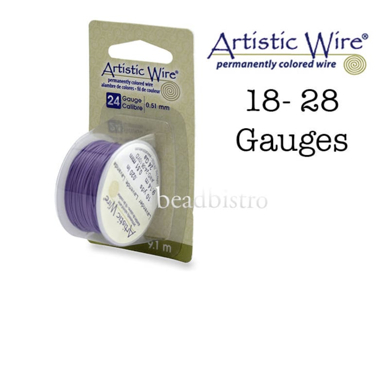 6 colors Bead Smith Copper Craft Wire 18-26 gauge