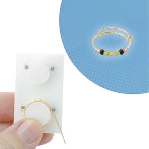 Artistic Wire - Adjustable Ring Jig, Finding Form Jewelry Making Tool