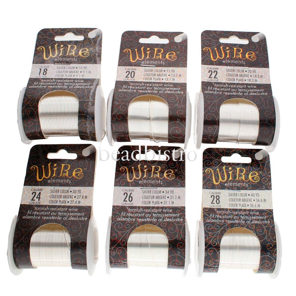 Silver Plated Wire Elements Tarnish-Resistant lacquered Copper…