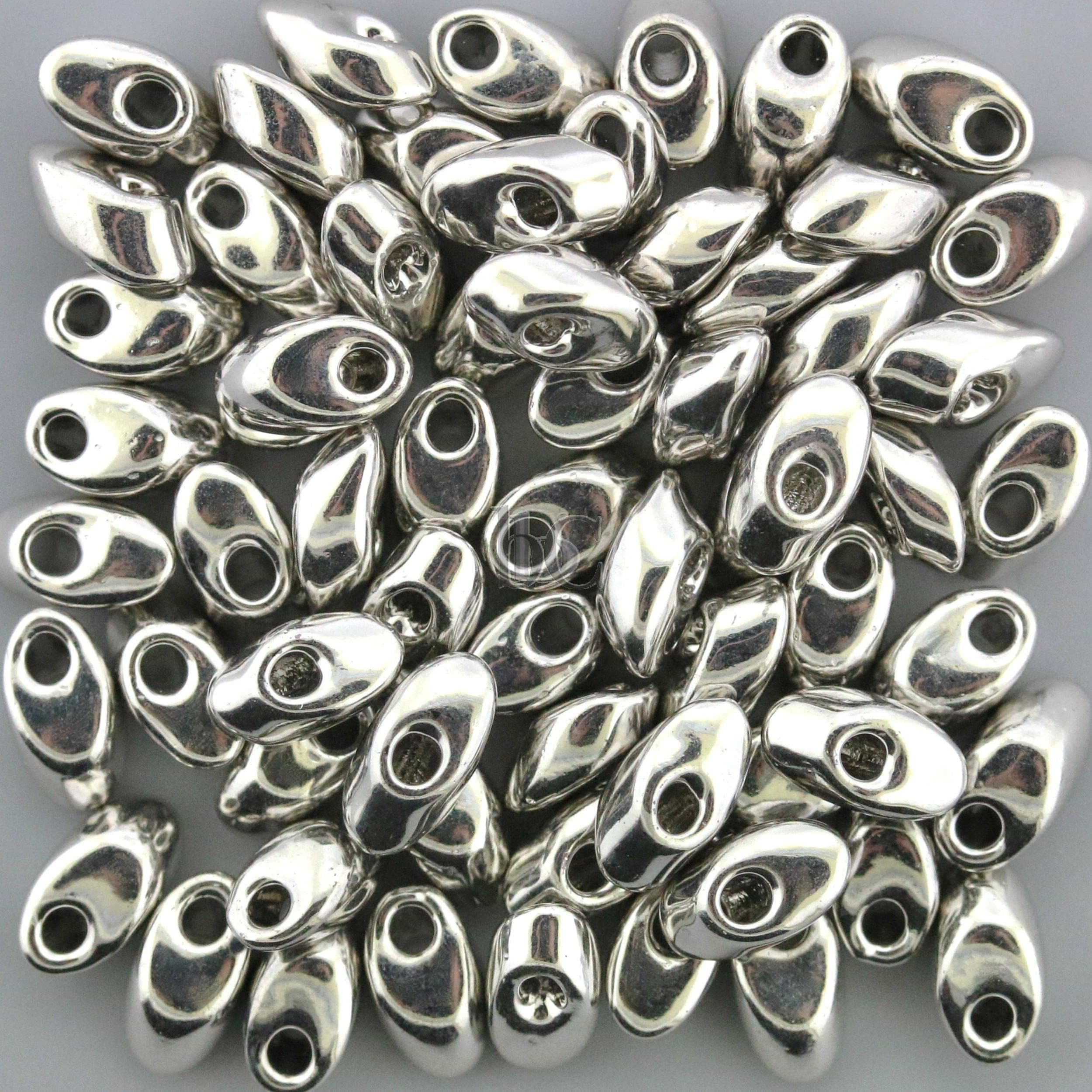 Miyuki Long Magatama Beads, Palladium Plated # 194 ~ 8.5 Grams - Etsy