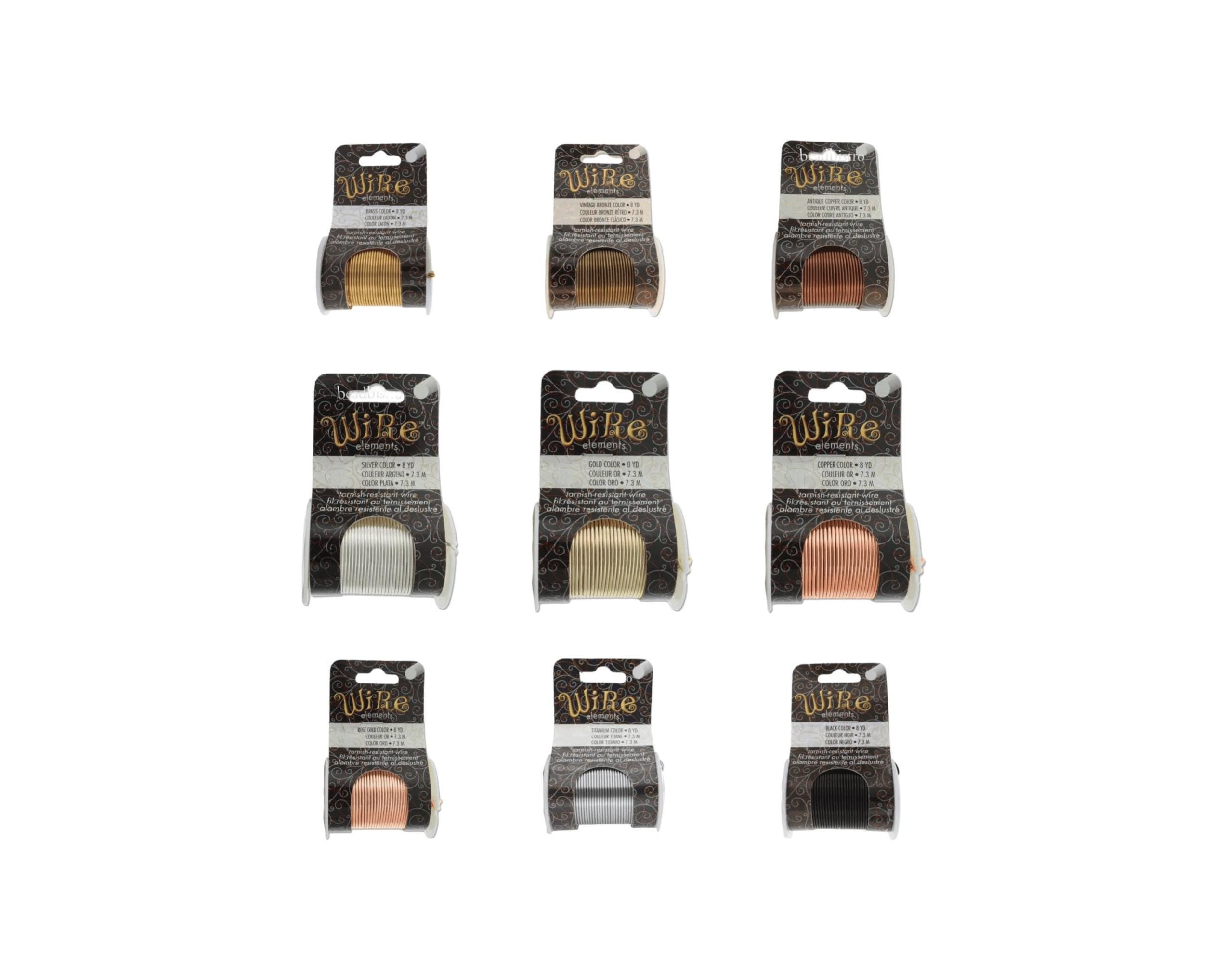 Filo Metallico Per Uncinetto 0,8 Mm – Colore Oro Rosa – Rotolo Per Maglieria E Lavori Fai Da Te - 6