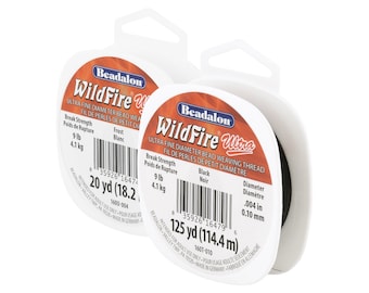 Beadalon WildFire Ultra Beading Thread: Strong, Non-Stretch