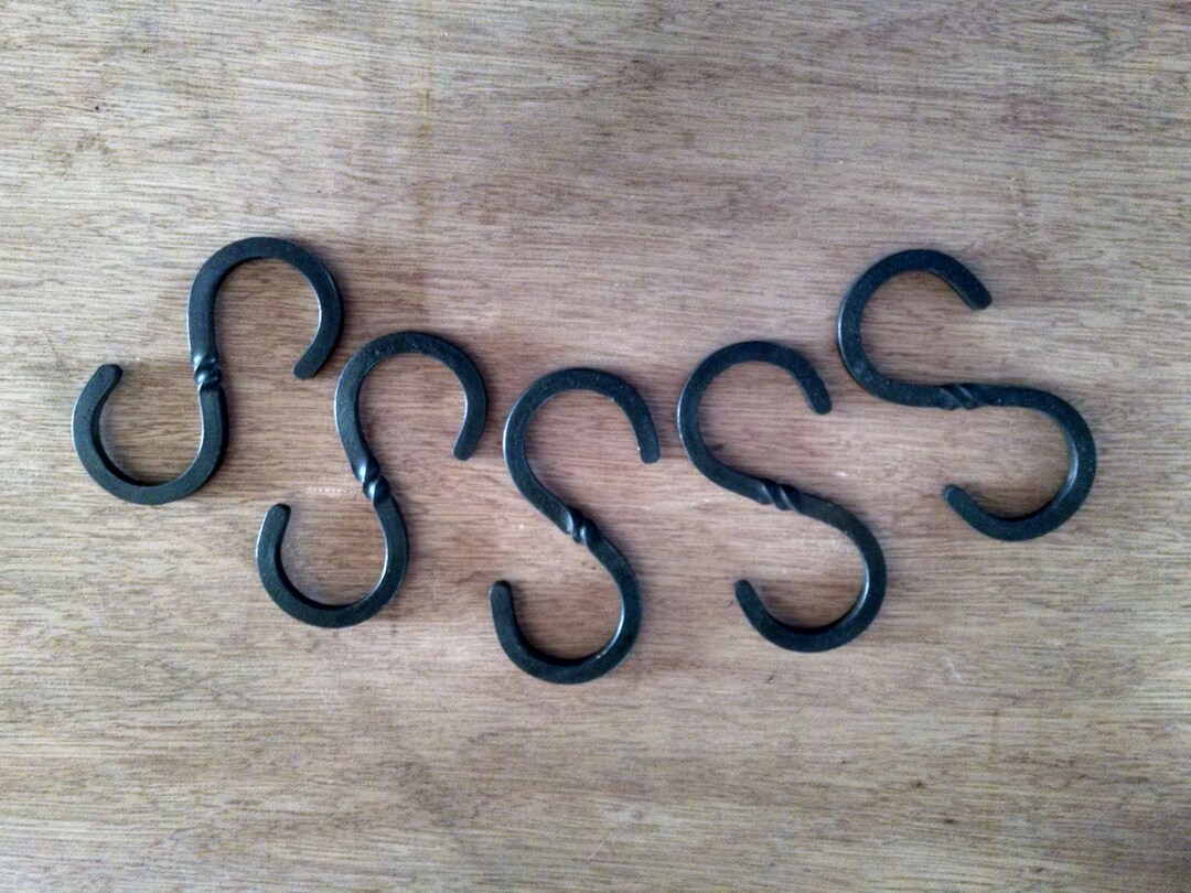 Set of 5 Iron s Hooks Etsy UK