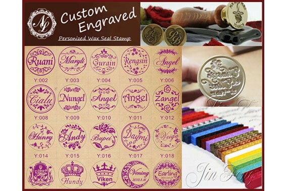 1pc of 96 styles custom made your name date wedding etsy