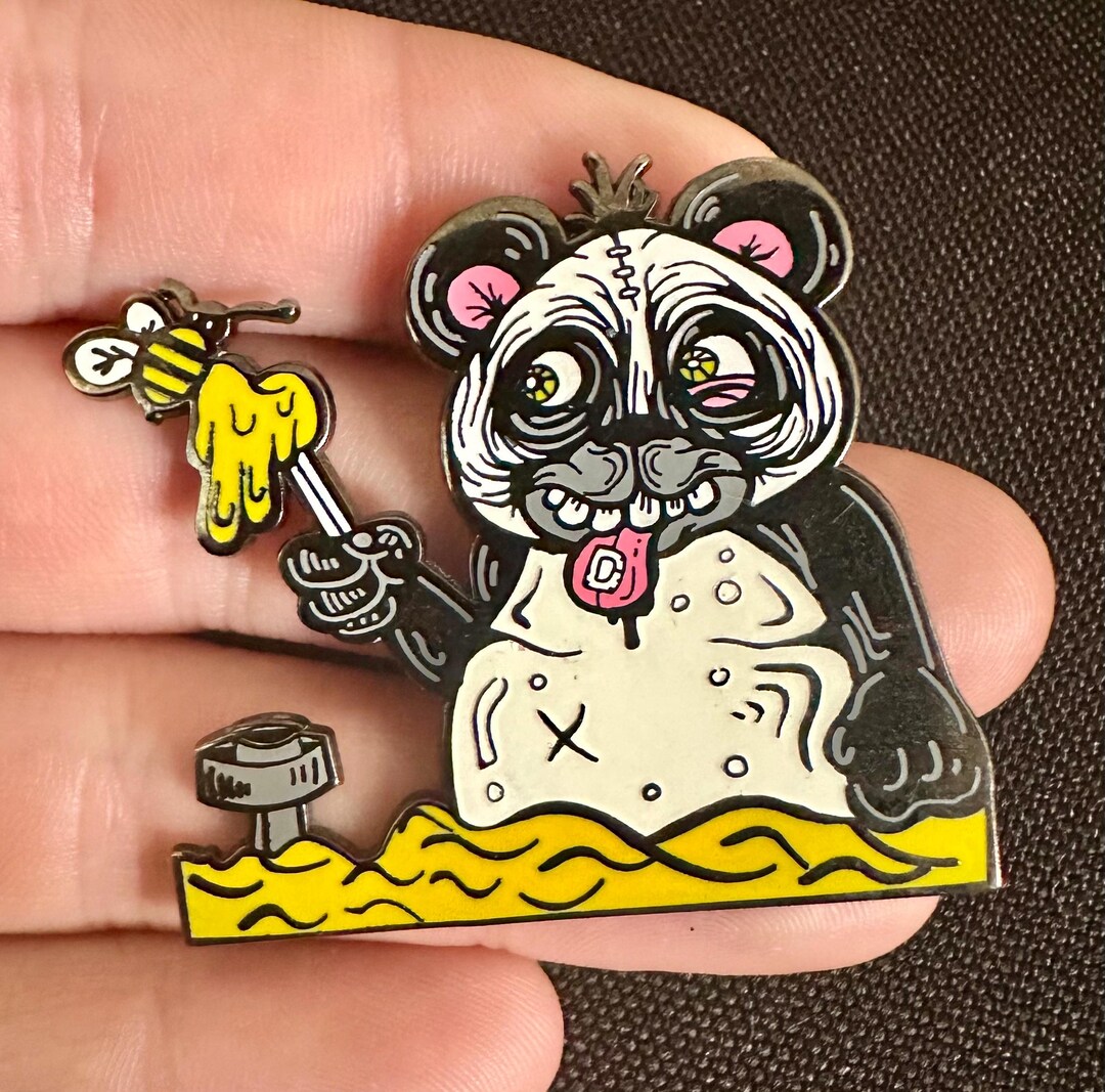 Dabbing Panda Hat Pin - Etsy