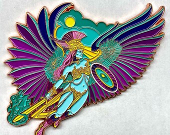 Athena Goddess Hat Pin