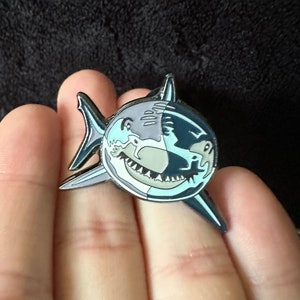 Great White Shark Hat Pin