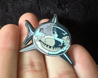 Great White Shark Hat Pin