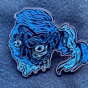 Shrunken Head Hat Pin