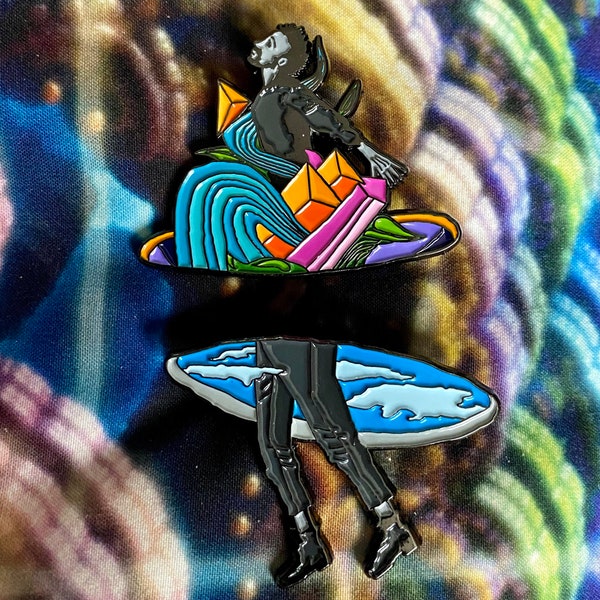 Into Space 2 Piece pins