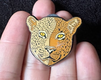 Cheetah Hat Pin