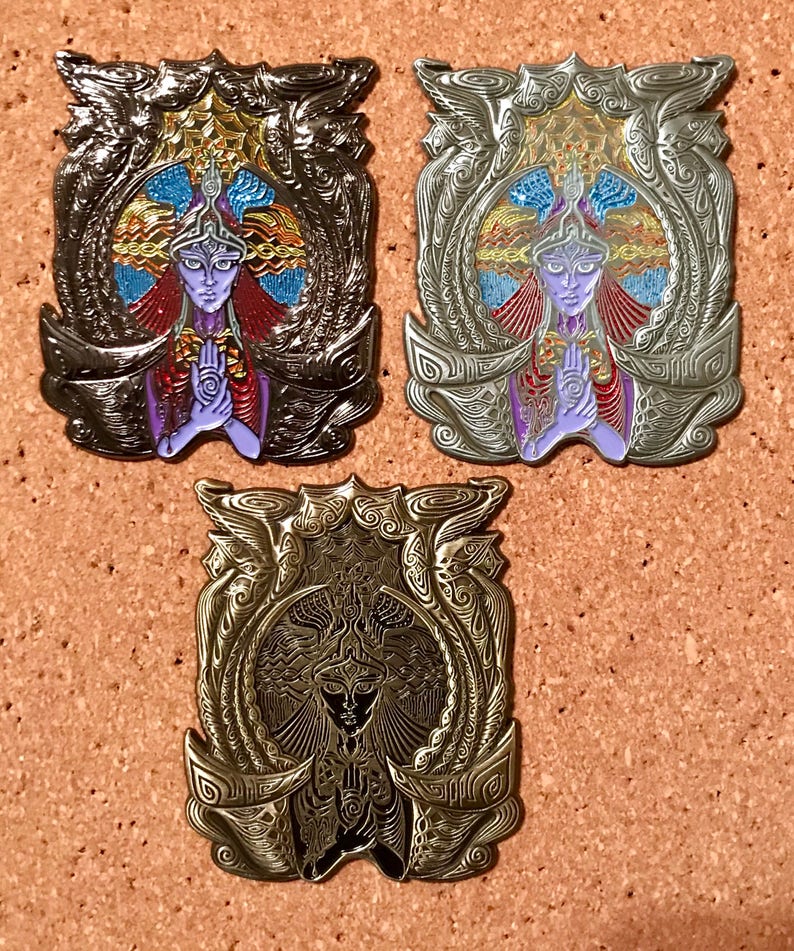 Higher Consciousness hat pins image 3