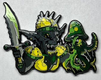 Zombie Knight Hat Pin